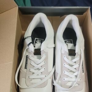 G-Star White and Tan Men's Sneakers